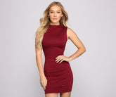 Mini-robe sans manches chic et sans effort